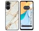 Funda Silicona para Zte Blade V50 Design 5G diseño Mármol 13 Dibujos