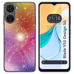 Funda Silicona para Zte Blade V50 Design 5G diseño Abstracto Dibujos