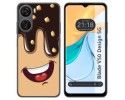 Funda Silicona para Zte Blade V50 Design 5G diseño Helado Chocolate Dibujos