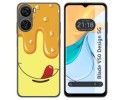 Funda Silicona para Zte Blade V50 Design 5G diseño Helado Vainilla Dibujos
