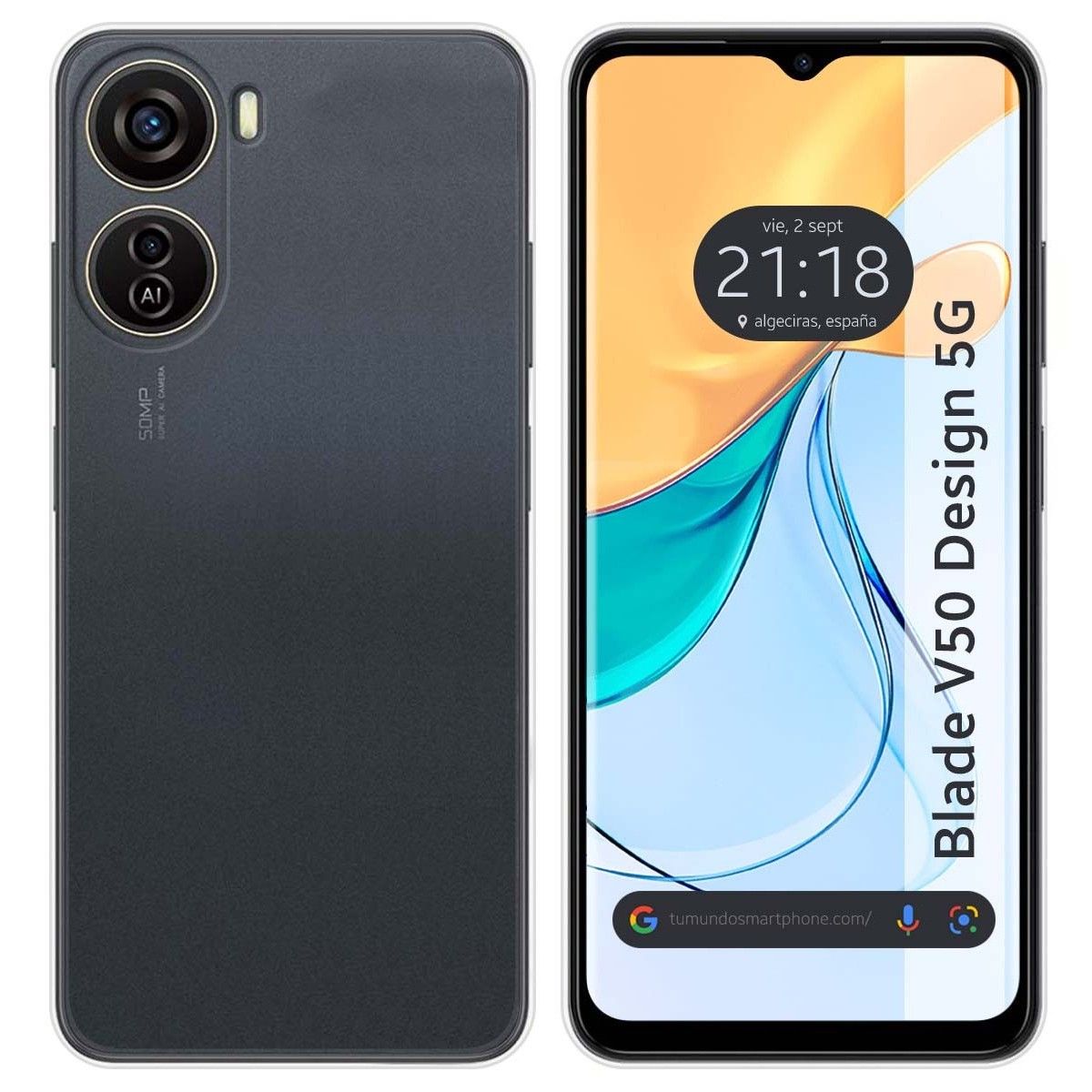 Funda Silicona para Zte Blade V50 Design 5G diseño Leones Dibujos