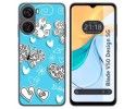 Funda Silicona para Zte Blade V50 Design 5G diseño Mariposas Dibujos