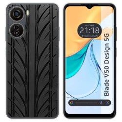 Funda Silicona para Zte Blade V50 Design 5G diseño Neumatico Dibujos