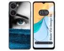 Funda Silicona para Zte Blade V50 Design 5G diseño Ojo Dibujos