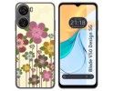 Funda Silicona para Zte Blade V50 Design 5G diseño Primavera En Flor Dibujos