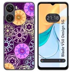 Funda Silicona para Zte Blade V50 Design 5G diseño Radial Dibujos