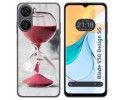 Funda Silicona para Zte Blade V50 Design 5G diseño Reloj Dibujos