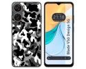 Funda Silicona para Zte Blade V50 Design 5G diseño Snow Camuflaje Dibujos