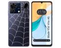 Funda Silicona Transparente para Zte Blade V50 Vita 4G diseño Araña Dibujos