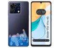 Funda Silicona Transparente para Zte Blade V50 Vita 4G diseño Hipo Dibujos