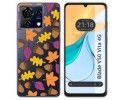 Funda Silicona Transparente para Zte Blade V50 Vita 4G diseño Otoño Dibujos