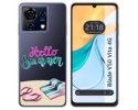 Funda Silicona Transparente para Zte Blade V50 Vita 4G diseño Summer Dibujos