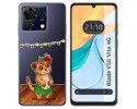 Funda Silicona Transparente para Zte Blade V50 Vita 4G diseño Suricata Dibujos