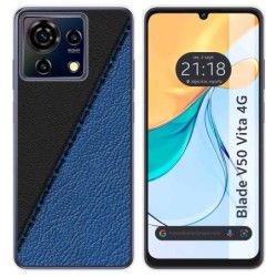 Funda Silicona para Zte Blade V50 Vita 4G diseño Cuero 02 Dibujos