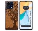 Funda Silicona para Zte Blade V50 Vita 4G diseño Cuero 03 Dibujos