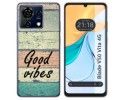Funda Silicona para Zte Blade V50 Vita 4G diseño Madera 01 Dibujos