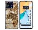 Funda Silicona para Zte Blade V50 Vita 4G diseño Madera 07 Dibujos