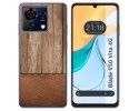 Funda Silicona para Zte Blade V50 Vita 4G diseño Madera 09 Dibujos