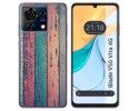 Funda Silicona para Zte Blade V50 Vita 4G diseño Madera 10 Dibujos