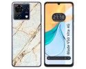 Funda Silicona para Zte Blade V50 Vita 4G diseño Mármol 13 Dibujos