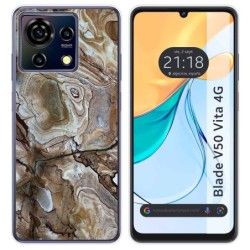Funda Silicona para Zte Blade V50 Vita 4G diseño Mármol 14 Dibujos