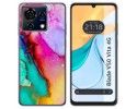Funda Silicona para Zte Blade V50 Vita 4G diseño Mármol 15 Dibujos