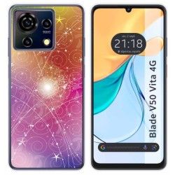 Funda Silicona para Zte Blade V50 Vita 4G diseño Abstracto Dibujos