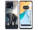 Funda Silicona para Zte Blade V50 Vita 4G diseño Elefante Dibujos