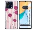 Funda Silicona para Zte Blade V50 Vita 4G diseño Flores Vintage Dibujos