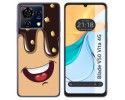 Funda Silicona para Zte Blade V50 Vita 4G diseño Helado Chocolate Dibujos