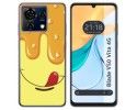 Funda Silicona para Zte Blade V50 Vita 4G diseño Helado Vainilla Dibujos