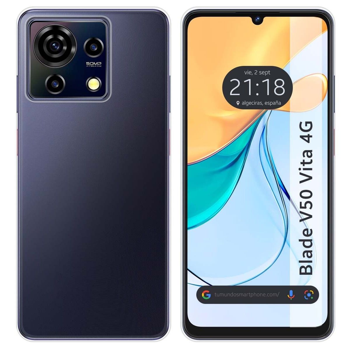 Funda Silicona para Zte Blade V50 Vita 4G diseño Leones Dibujos