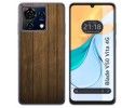 Funda Silicona para Zte Blade V50 Vita 4G diseño Madera Dibujos