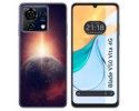 Funda Silicona para Zte Blade V50 Vita 4G diseño Tierra Dibujos