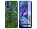 Funda Silicona Transparente para Motorola Moto G14 diseño Jungla Dibujos