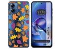 Funda Silicona Transparente para Motorola Moto G14 diseño Otoño Dibujos