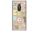 Funda Gel Tpu para Alcatel 5 Diseño Sellos Dibujos