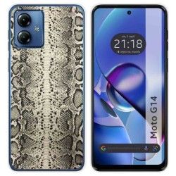 Funda Silicona para Motorola Moto G14 diseño Animal 01 Dibujos