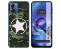 Funda Silicona para Motorola Moto G14 diseño Camuflaje 01 Dibujos