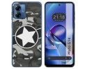 Funda Silicona para Motorola Moto G14 diseño Camuflaje 02 Dibujos