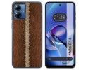 Funda Silicona para Motorola Moto G14 diseño Cuero 01 Dibujos