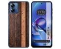 Funda Silicona para Motorola Moto G14 diseño Madera 05 Dibujos