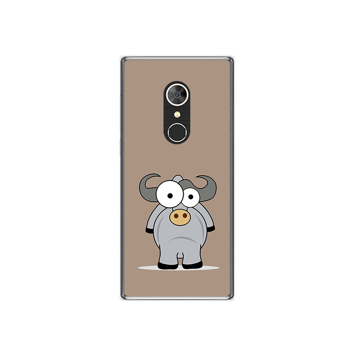 Funda Gel Tpu para Alcatel 5 Diseño Toro Dibujos