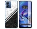 Funda Silicona para Motorola Moto G14 diseño Mármol 01 Dibujos