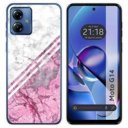Funda Silicona para Motorola Moto G14 diseño Mármol 03 Dibujos