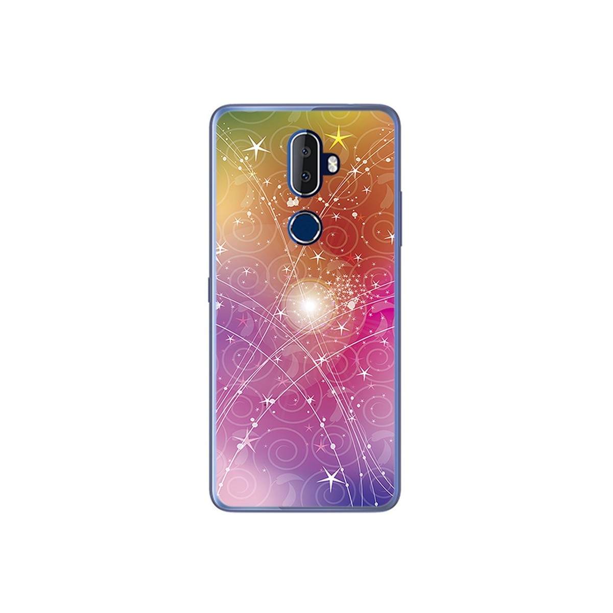 Funda Gel Tpu para Alcatel 3V Diseño Abstracto Dibujos