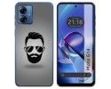 Funda Silicona para Motorola Moto G14 diseño Barba Dibujos