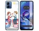 Funda Silicona para Motorola Moto G14 diseño Café Dibujos