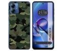 Funda Silicona para Motorola Moto G14 diseño Camuflaje Dibujos