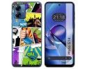 Funda Silicona para Motorola Moto G14 diseño Comic Dibujos